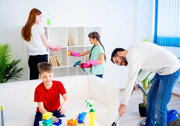 plan de limpieza en tu hogar